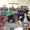 Από την επίσκεψη των μαθητών στο Πουλίδειο Γηροκομείο Καβάλας